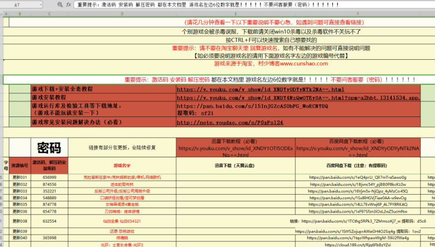 电脑单机游戏大全合集 1000+热门大型单机游戏资源带辅助工具