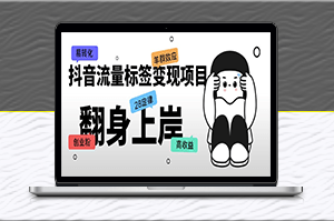 抖音流量标签创业粉变现项目_单价高收益-爱分享资源网