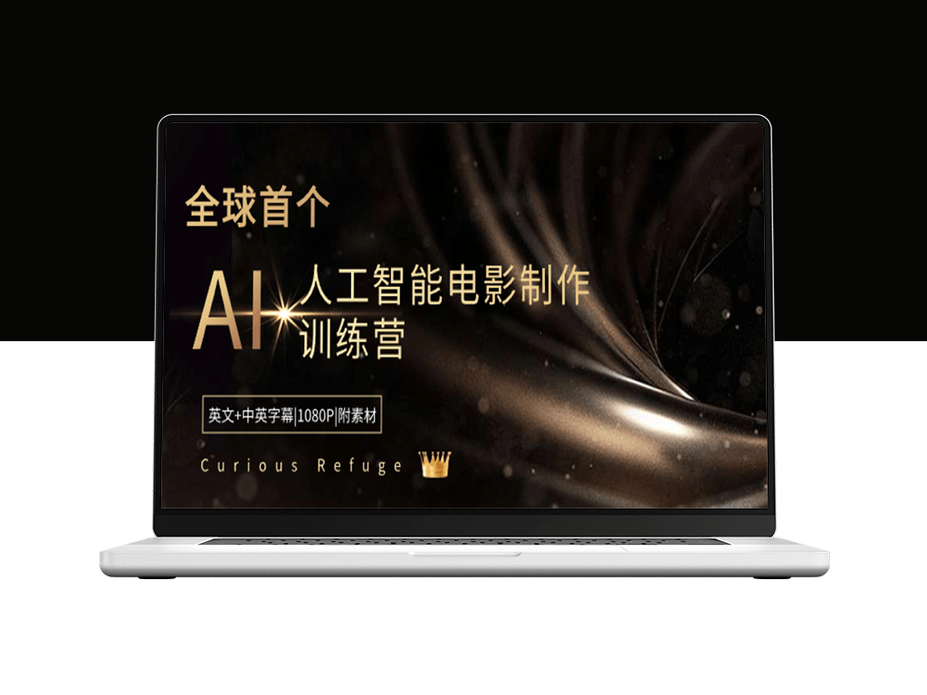 AI人工智能电影制作训练营|1080P高清中英字幕|素材附送-爱分享资源网