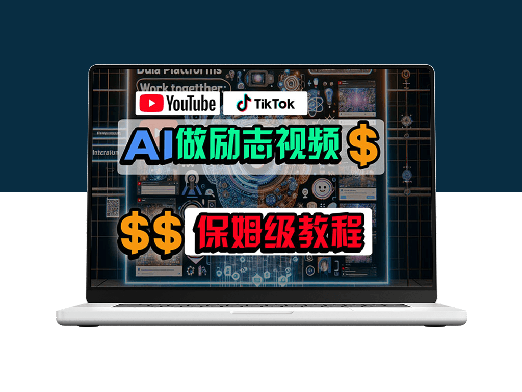 利用人工智能技术打造励志视频_在YouTube和TikTok上实现盈利-爱分享资源网