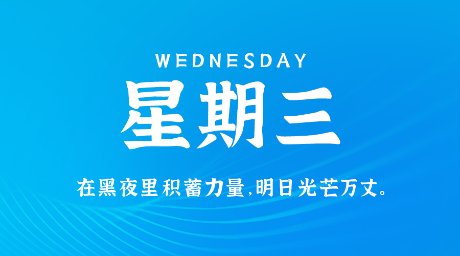 9月25日，星期三，在这里每天60秒读懂世界！